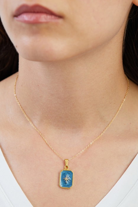 Heliophilia Silver Collar de Metal CHRM15025 en Oro